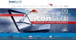 Desktop Screenshot of iconsa.ch